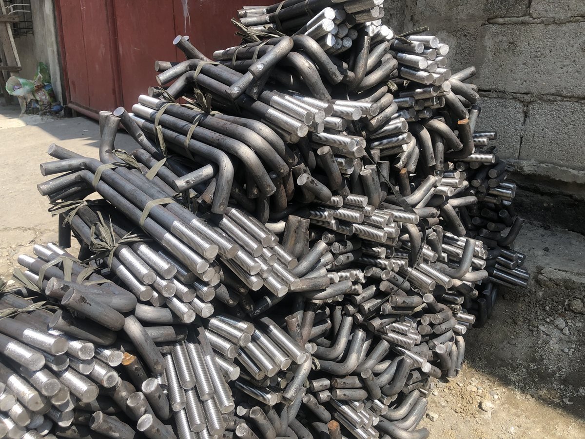 Twin J-bolt anchor assembly — Southend