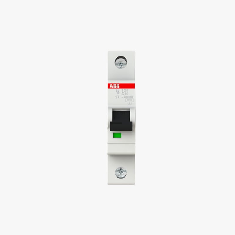 ABB ABB MCB 10A 1P S201-C10 10KA 230V Model 2CDS251001R0104, Electrical Supply Circuit Breakers — Southend Philippines