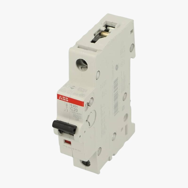 ABB ABB MCB 20A 1P S201-C20 10KA 230V Model 2CDS251001R0204, Electrical Supply Circuit Breakers — Southend Philippines