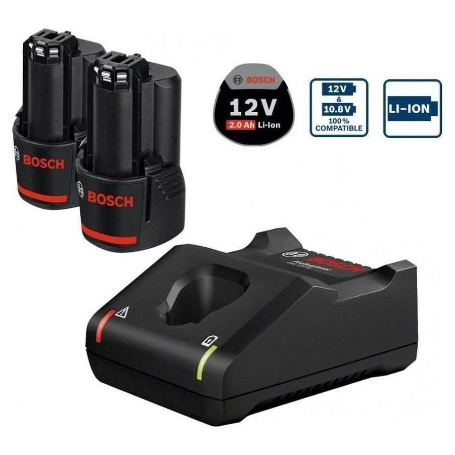 Bosch Bosch 12V Starter Kit Set For Cordless Tools [Battery & Charger Bundle), Electrical Supply Motor Starters — Southend Ph