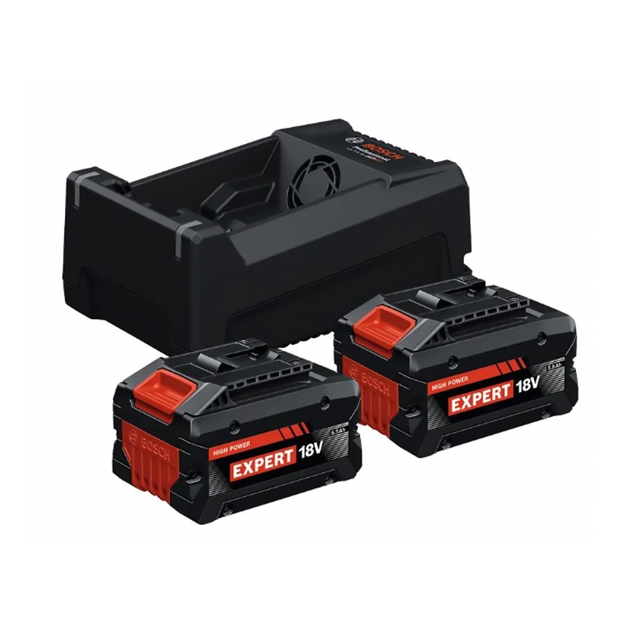 Bosch Starter Kit EXBA18V-55 18V 5.5Ah Fast Charger
