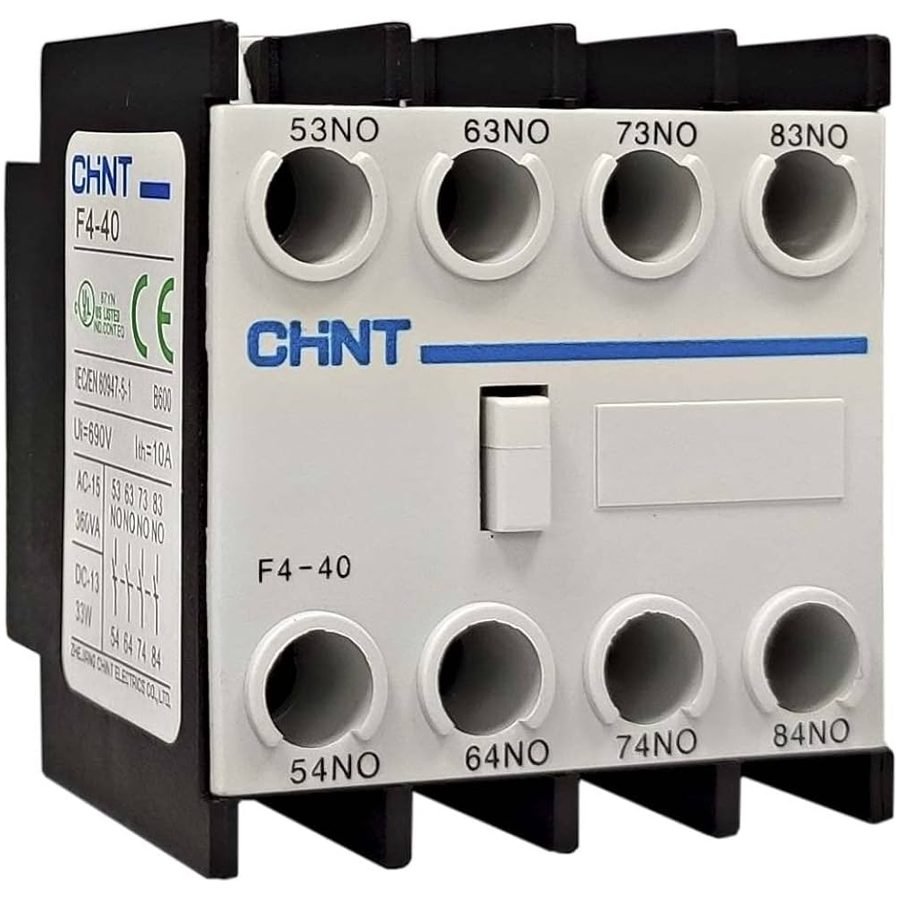 Chint Chint F4 Auxiliary Contact, Electrical Supply Contactors & Relays — Southend Philippines