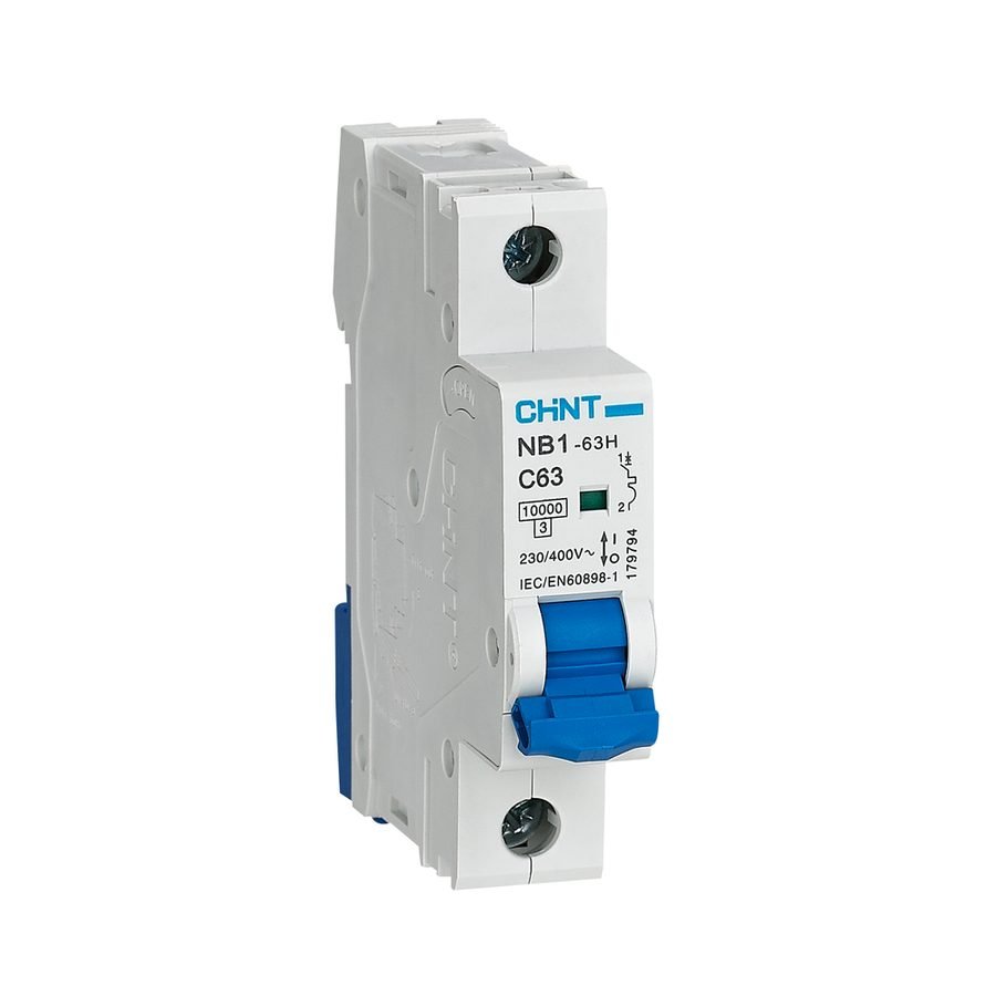 Chint Chint NB1-63H 1P 10KA With ON/OFF Indicator Miniature Circuit Breaker (1, Electrical Supply Circuit Breakers — Southend