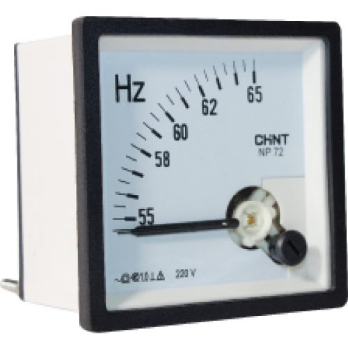 Chint Chint NP72-Hz Analog Panel Frequency Meter, Electrical Supply Meters & Testers — Southend Philippines