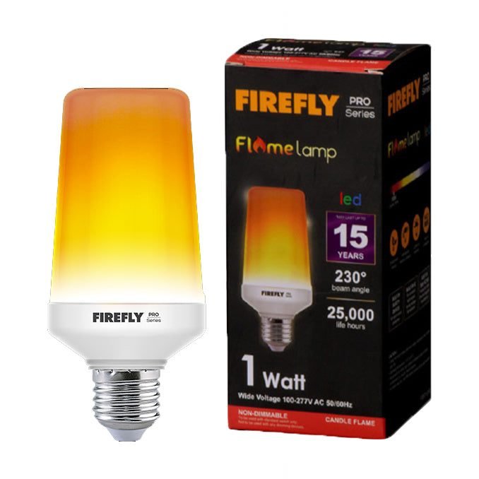 Firefly Firefly PRO Series FBF0101R Functional LED Bulbs Flame Lamp, Electrical Supply Lighting — Southend Philippines
