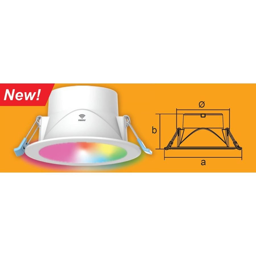 Firefly Firefly RGB Smart LED Downlights, Electrical Supply Lighting — Southend Philippines