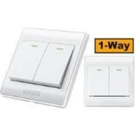 Ingco Ingco HESSH18121 Switch (2-Gang), Electrical Supply Switches & Outlets — Southend Philippines