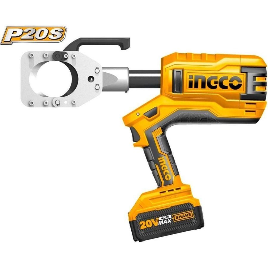 Ingco Ingco CRCLI2002 20V Cordless Li-Ion Hydraulic Cable Cutter 20V, Electrical Supply Wires & Cables — Southend Philippines