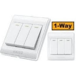 Ingco Ingco HESSH18131 Switch (3-Gang), Electrical Supply Switches & Outlets — Southend Philippines