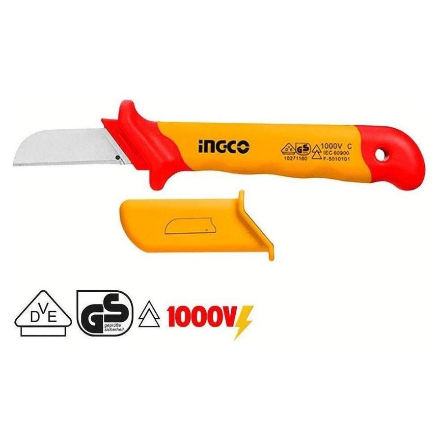 Ingco Ingco HICK1801 Insulated Cable Cutter Knife 50 X 180mm, Electrical Supply Wires & Cables — Southend Philippines