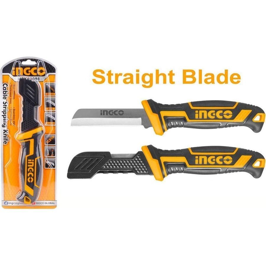 Ingco Ingco HPK82101 Cable Stripping Cutter Knife 210mm, Electrical Supply Wires & Cables — Southend Philippines