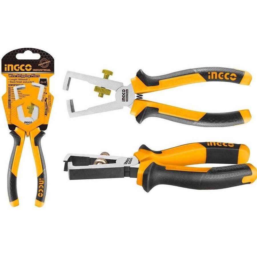 Ingco Ingco HWSP28160 Wire Stripping Pliers 6", Electrical Supply Wires & Cables — Southend Philippines