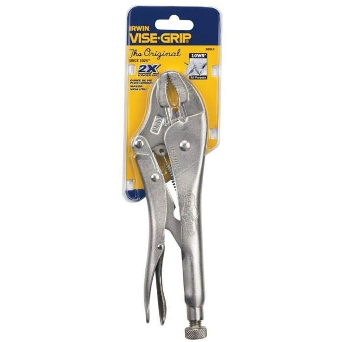 Irwin Irwin ViseGrip® Curved Jaw Locking Pliers + Wire Cutters, Electrical Supply Wires & Cables — Southend Philippines