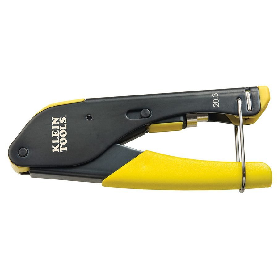 Klein Klein VDV212-008 Compact Compression Crimper (F-Connector), Electrical Supply Plugs & Connectors — Southend Philippines