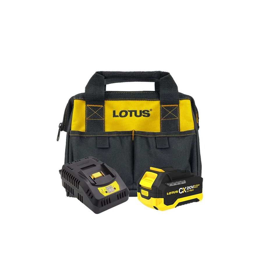 Lotus CCB400X1-VP Battery And Charger Starter Kit 4.0Ah 20V