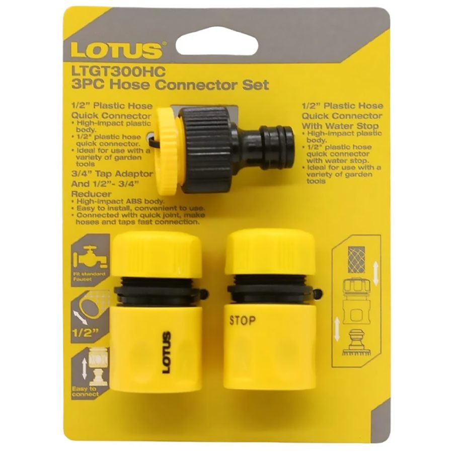 Lotus LTGT300HC Hose Connector 3pc