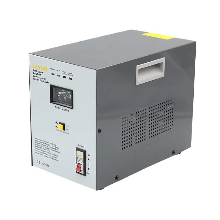 Lotus Lotus SM2000X Automatic Voltage Regulator Servo Motor 2000VA, Electrical Supply Transformers & Voltage Regulators — Sou