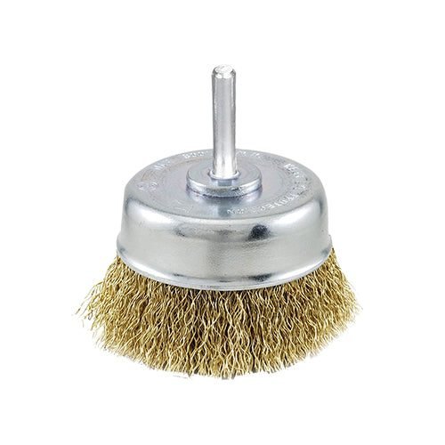 MaxSell MaxSell Cup Brush 1/4 Shank Crimped Wire, Electrical Supply Wires & Cables — Southend Philippines