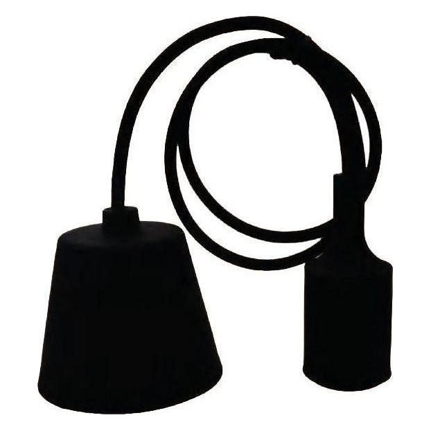 Omni Omni E27-611/B Pendant Ceiling Lighting Fixture Black 4A 250V, Electrical Supply Lighting — Southend Philippines