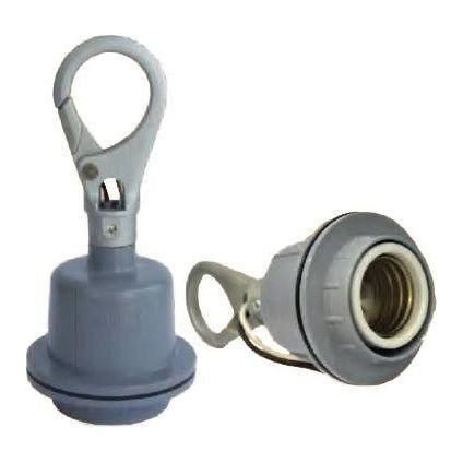 Omni Omni E40-608H E40 Heavy Duty Lamp Holder With Hook 6A 250V, Electrical Supply Lighting — Southend Philippines