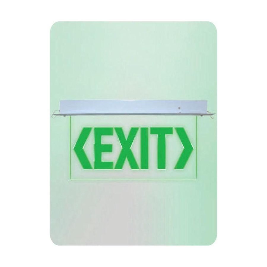 Omni Omni LED X-300 D Exit Sign Double Arrow (Recessed), Electrical Supply Lighting — Southend Philippines