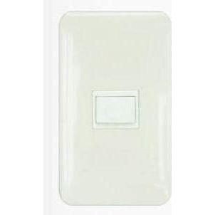 Omni Omni P1-S13 1-Way Switch In Plate (Flush Type), Electrical Supply Switches & Outlets — Southend Philippines