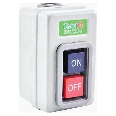 Omni Omni PBS-315-PK Power Push Button Switch 15A 2.2KW, Electrical Supply Switches & Outlets — Southend Philippines