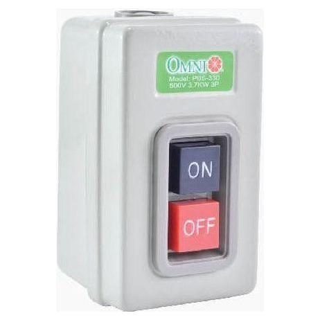 Omni Omni PBS-330-PK Power Push Button Switch 30A 3.7KW, Electrical Supply Switches & Outlets — Southend Philippines