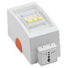 Omni Omni SBMS-2P Mini Safety Breaker With Socket (10A, 16A , 20A), Electrical Supply Circuit Breakers — Southend Philippines