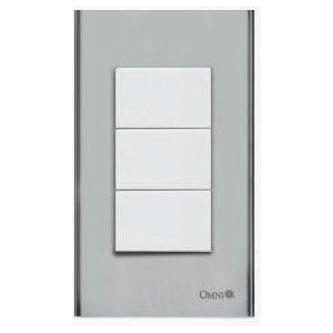 Omni Omni SP3-S13 1-Way Switch In Stainless Plate 16A (Wide Series), Electrical Supply Switches & Outlets — Southend Philippi