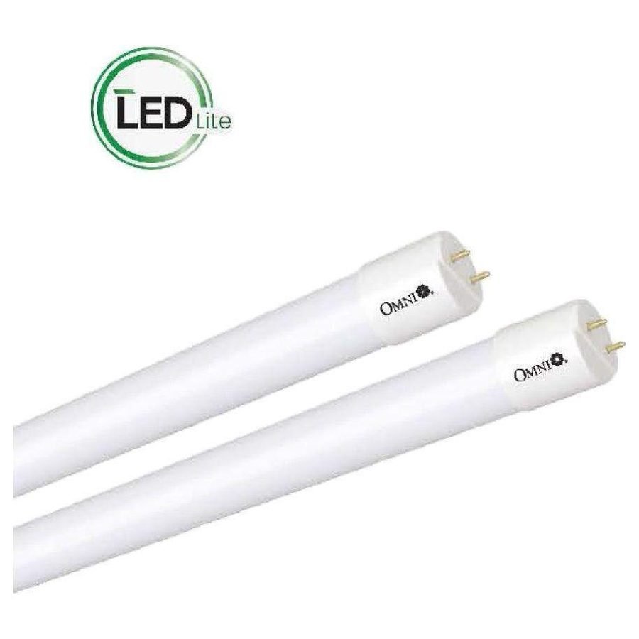 Omni Omni T8 Tube Single-Ended Input Fluorescent LED T8 Glass Tube Light, Electrical Supply Lighting — Southend Philippines