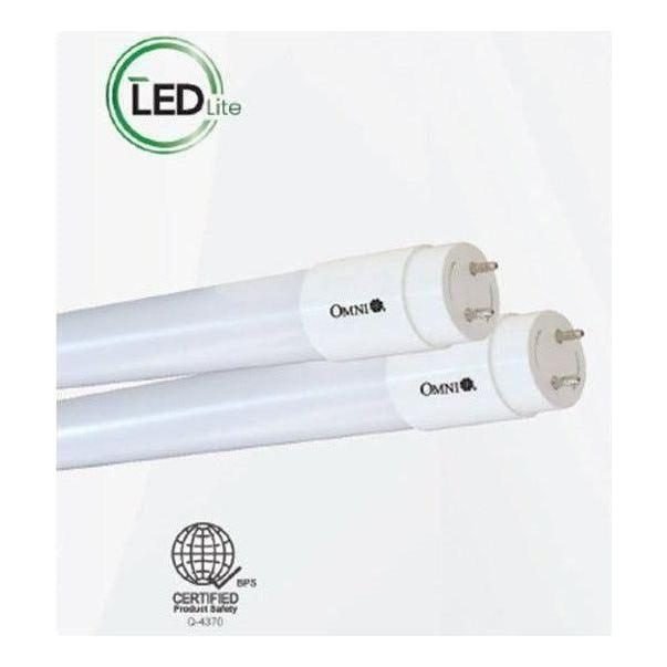 Omni Omni T8 Tube (Superlux) Single-Ended Input Fluorescent LED Glass Tube Li, Electrical Supply Lighting — Southend Philippi