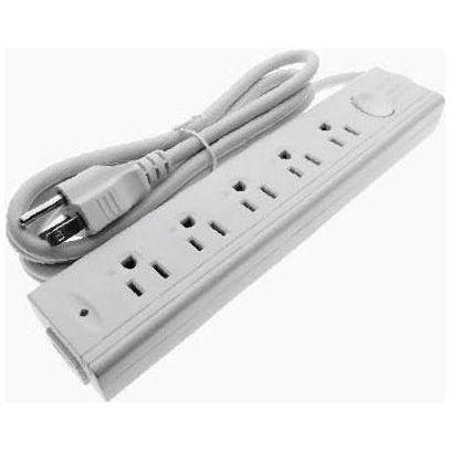 Omni Omni WEM-050-PK Extension Cord Set With Magnet & Switch 5-Gang 2500W 15A, Electrical Supply Switches & Outlets — Southen