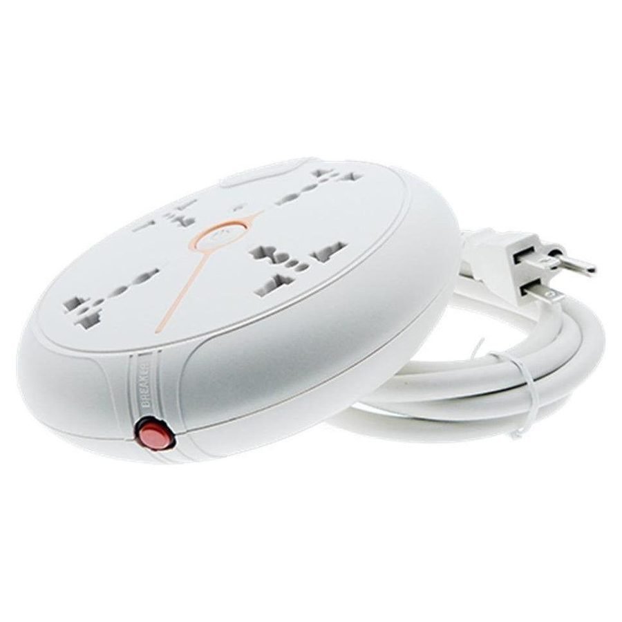 Omni Omni WEU-004 Universal Disc Extension Cord 4-Gang With Switch, Electrical Supply Switches & Outlets — Southend Philippin