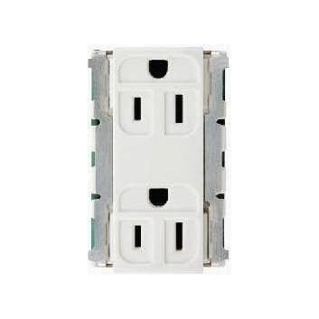 Omni Omni WGD-402 Ground Duplex Convenience Outlet 16A 250V (Flush Type), Electrical Supply Switches & Outlets — Southend Phi