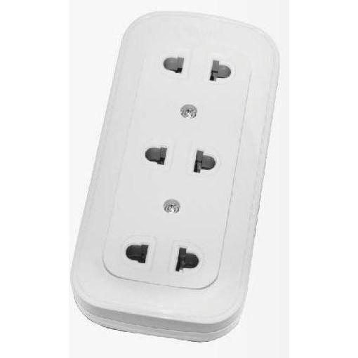 Omni Omni WSO-003 Surface 3-Gang Convenience Outlet 10A 250V, Electrical Supply Switches & Outlets — Southend Philippines