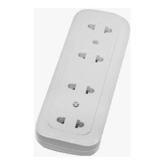 Omni Omni WSO-004 Surface 4-Gang Convenience Outlet 10A 250V, Electrical Supply Switches & Outlets — Southend Philippines