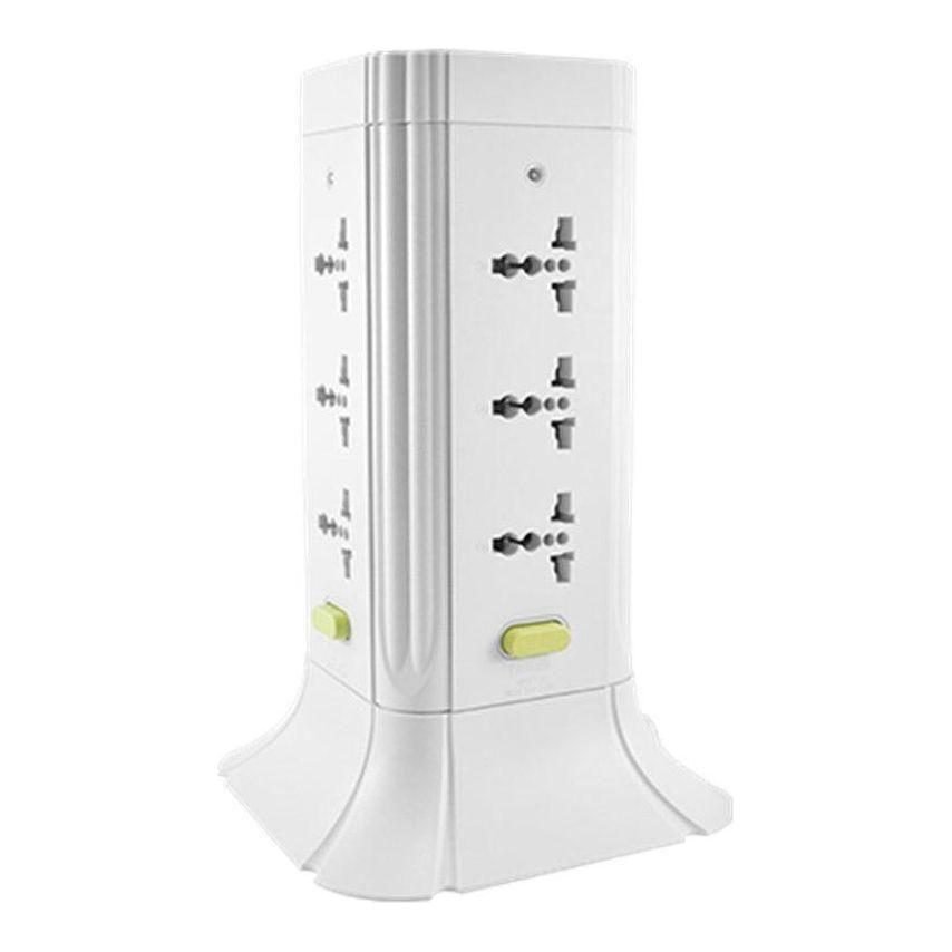 Omni Omni WTE-512 Universal Tower Extension Cord 12 Gang With Switch, Electrical Supply Switches & Outlets — Southend Philipp