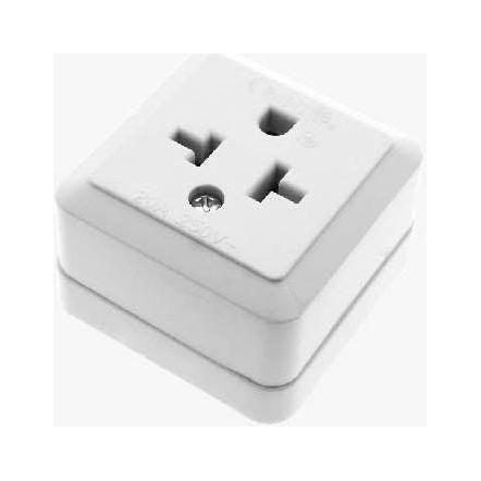Omni Omni WTO-001 Surface Single Tandem Outlet 20A 250V, Electrical Supply Switches & Outlets — Southend Philippines