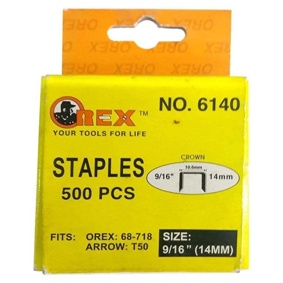 Orex 6140 Staples / Staple Wire 14mm, Electrical Supply Wires & Cables — Southend Philippines