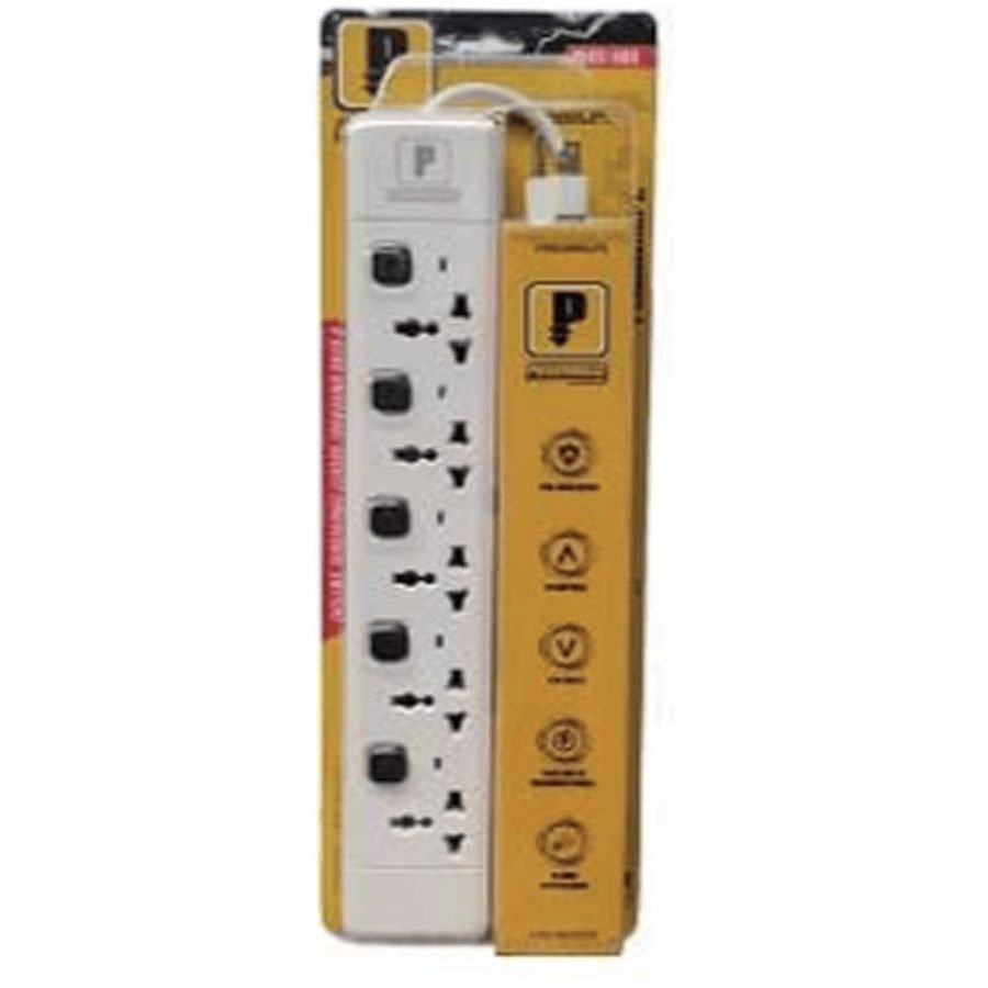 Powerhouse Powerhouse Electric Extension Cord With Individual Switch And Overload P, Electrical Supply Switches & Outlets — S