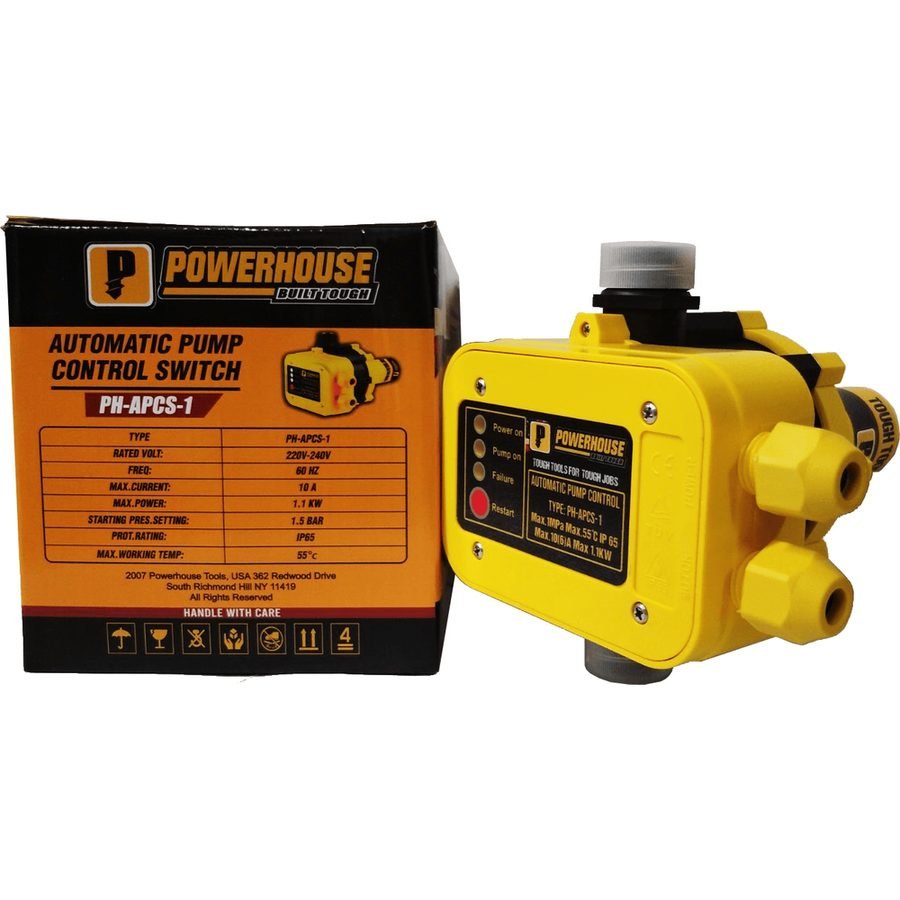 Powerhouse Powerhouse PH-APCS-1 Automatic Pump Control Switch, Electrical Supply Switches & Outlets — Southend Philippines