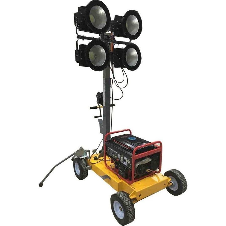 Powerman Light Tower With Generator, Electrical Supply Lighting — Southend Philippines