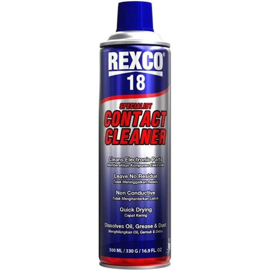 Rexco 18 Quick Drying Contact Cleaner (Electrical Component Cleaner), Electrical Supply — Southend Philippines