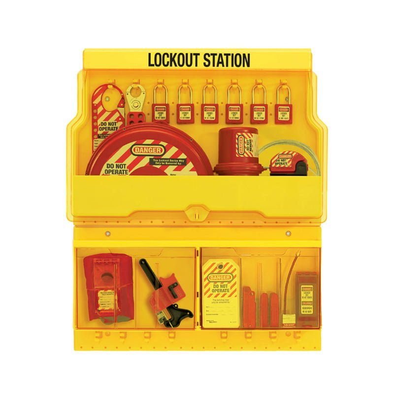 S1900VE410 LOCKOUT STATION ELECTRICAL 16 HANGER CLIPS WITH VALVE, Electrical Supply — Southend Philippines