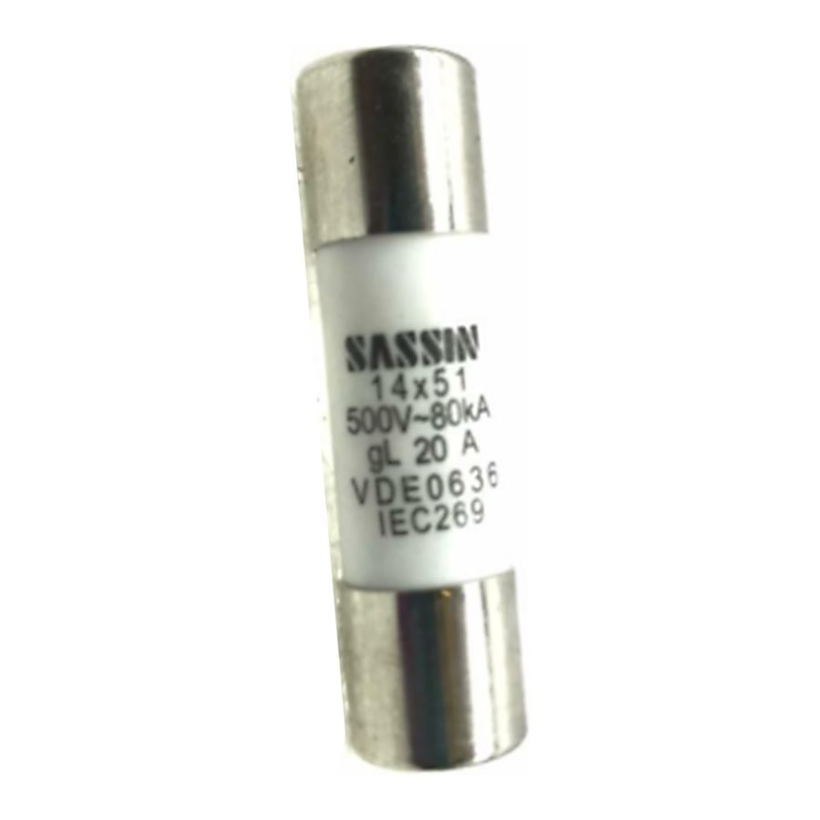 Sassin FL 14x51 (380V) H.R.C Fuse, Electrical Supply Switches & Outlets — Southend Philippines