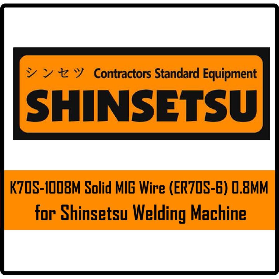 Shinsetsu Shinsetsu K70S-1008M Solid MIG Wire (ER70S-6) 0.8MM, Electrical Supply Wires & Cables — Southend Philippines
