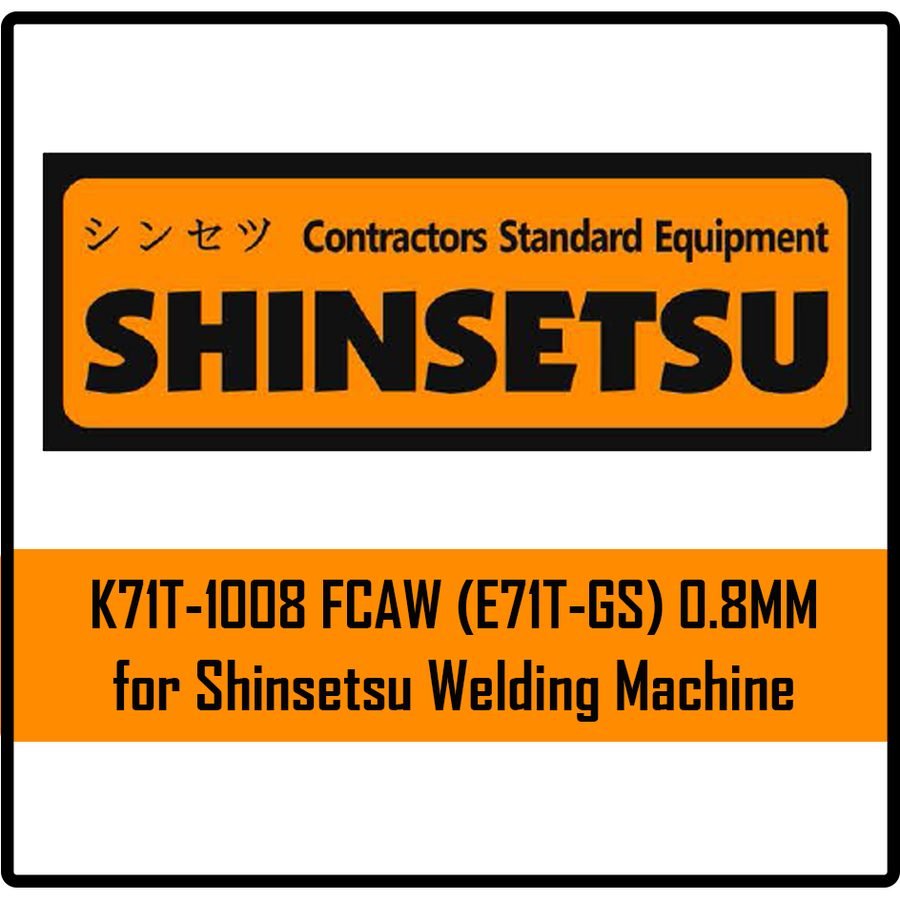 Shinsetsu Shinsetsu K71T-1008 FCAW (E71T-GS) 0.8MM, Electrical Supply Wires & Cables — Southend Philippines