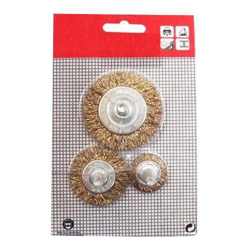 Solinnflex 9936 Wheel Wire Brush Set 3pcs With Built In Arbor, Electrical Supply Wires & Cables — Southend Philippines