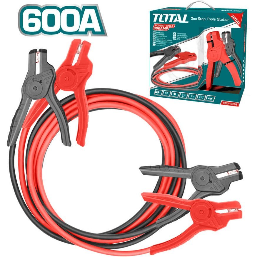 Total Total PBCA16008 Booster Cable 600A, Electrical Supply Wires & Cables — Southend Philippines